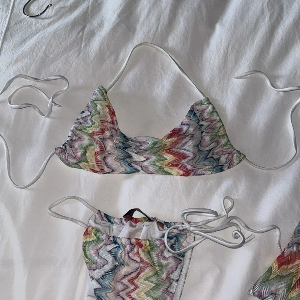 Missoni Bikini in Multicolor Print Size 40 - Picture 4 of 10